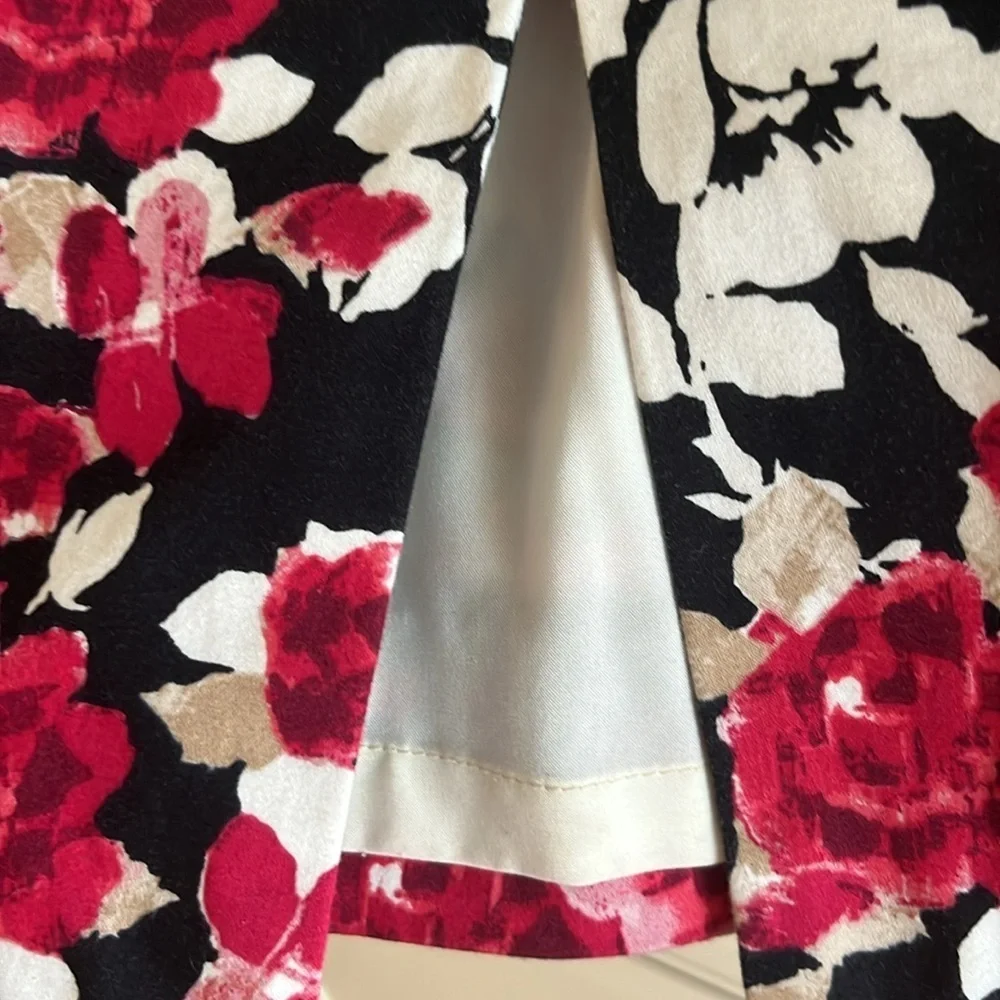 WHBM floral pencil skirt